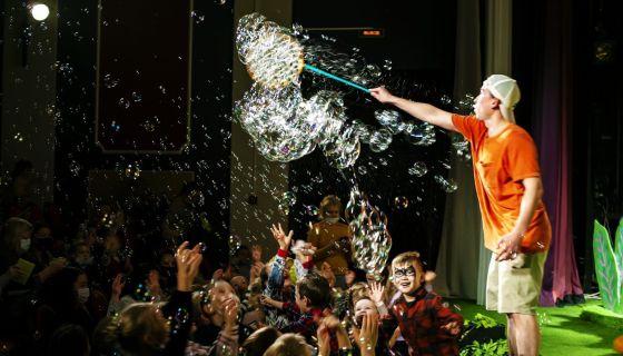 Шоу «Пушистики и лесные изобретения»